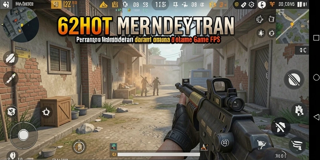 Gameplay seru di 62HOT dengan pertempuran intens.