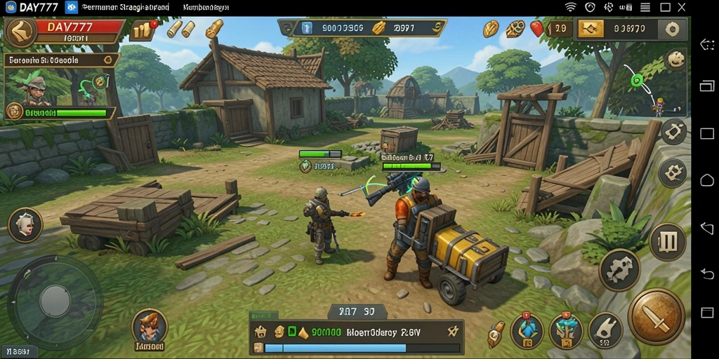 Tampilan utama GAMEPLAY DAY777 yang menantang dan seru.