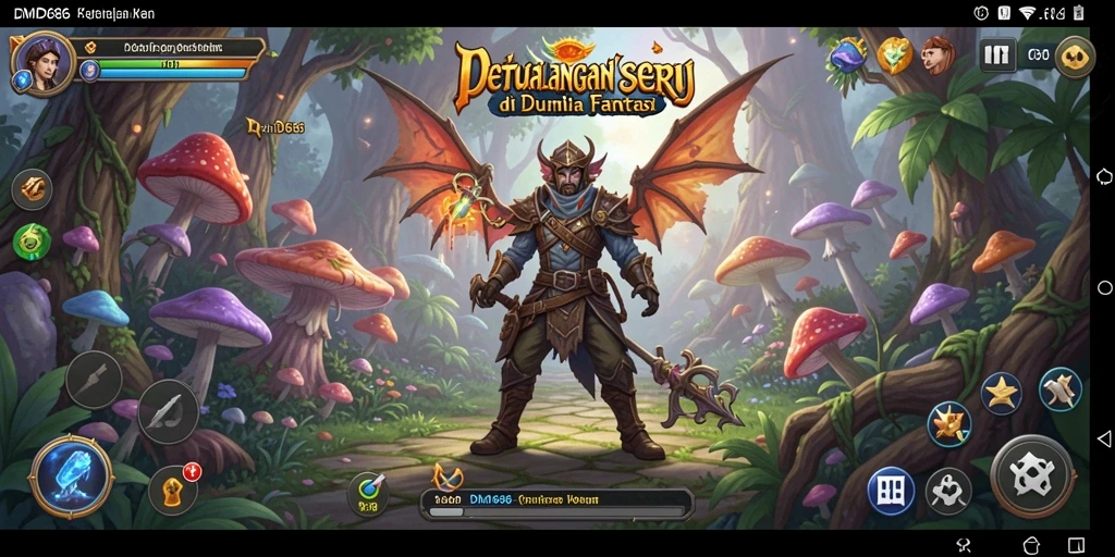 Tangkapan layar gameplay <strong>DMD686</strong> menampilkan momen petualangan yang seru.