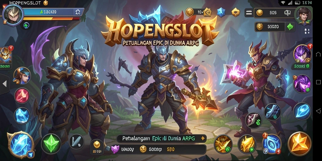 Cuplikan gameplay HOPENGSLOT yang mendebarkan dan penuh aksi.