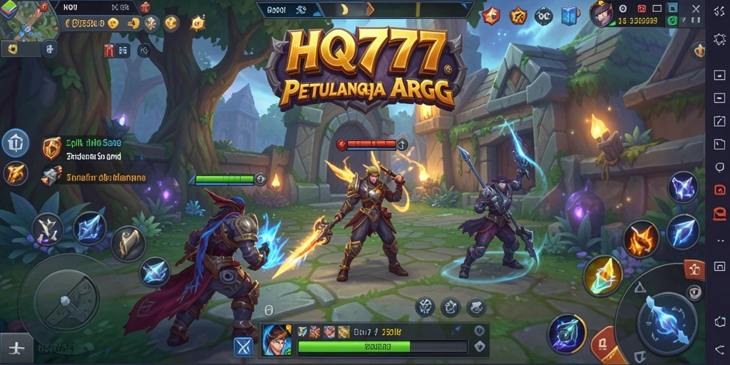 Gameplay seru dan mendebarkan di dunia ARPG HQ777.