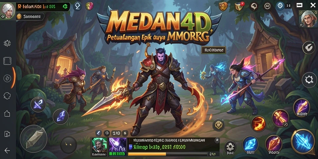 Gameplay seru dalam dunia fantasi MEDAN4D.