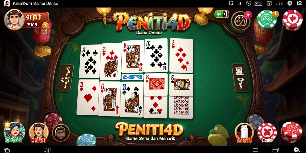 Menampilkan gameplay menegangkan dari PENITI4D.