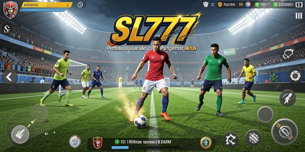 Tampilan menyegarkan dari gameplay olahraga yang seru.