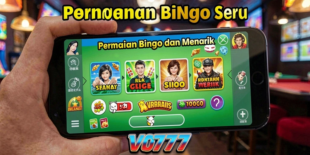 Tampilan utama gameplay Bingo yang seru di VO777.
