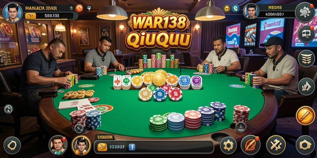 Screenshot gameplay QiuQiu menarik dari WAR138.